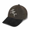 SAINTPAIN SP M.M.C LOGO CORDUROY BALL Cap-brown