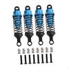 4 Pieces Hydraulic Shock Absorbers for RC Car Dampers Set Shocks 1/12 1/16 Scale MN98