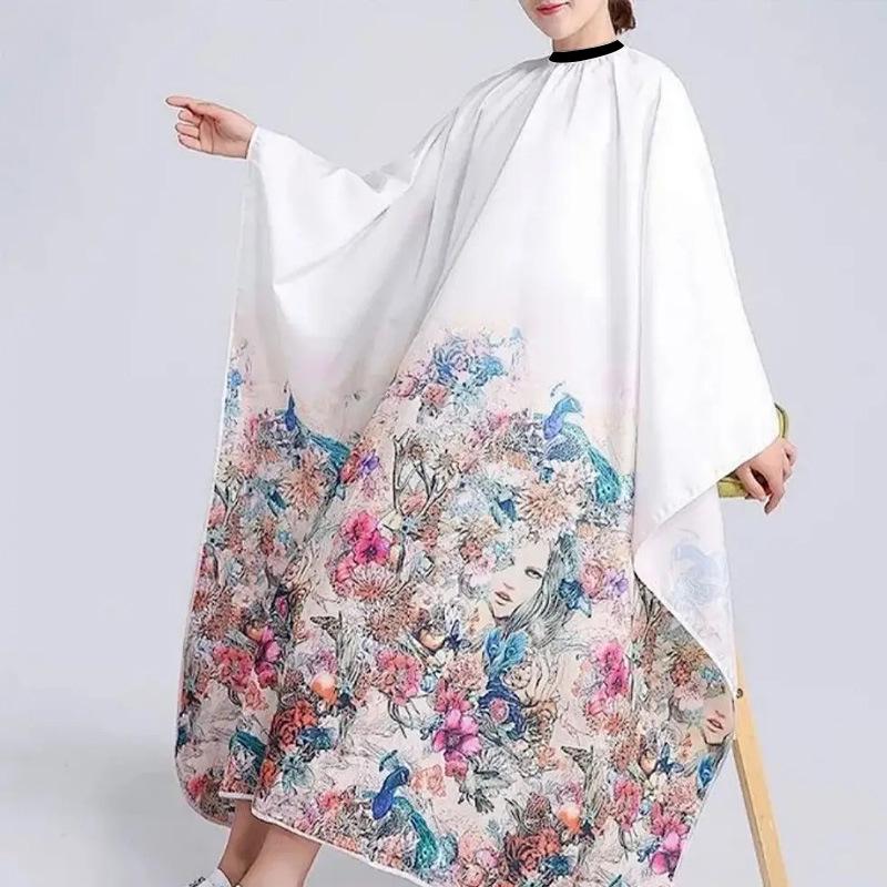 Anti-Static Non-Stick Hairdresser's Cape for Professional Salon Haircuts