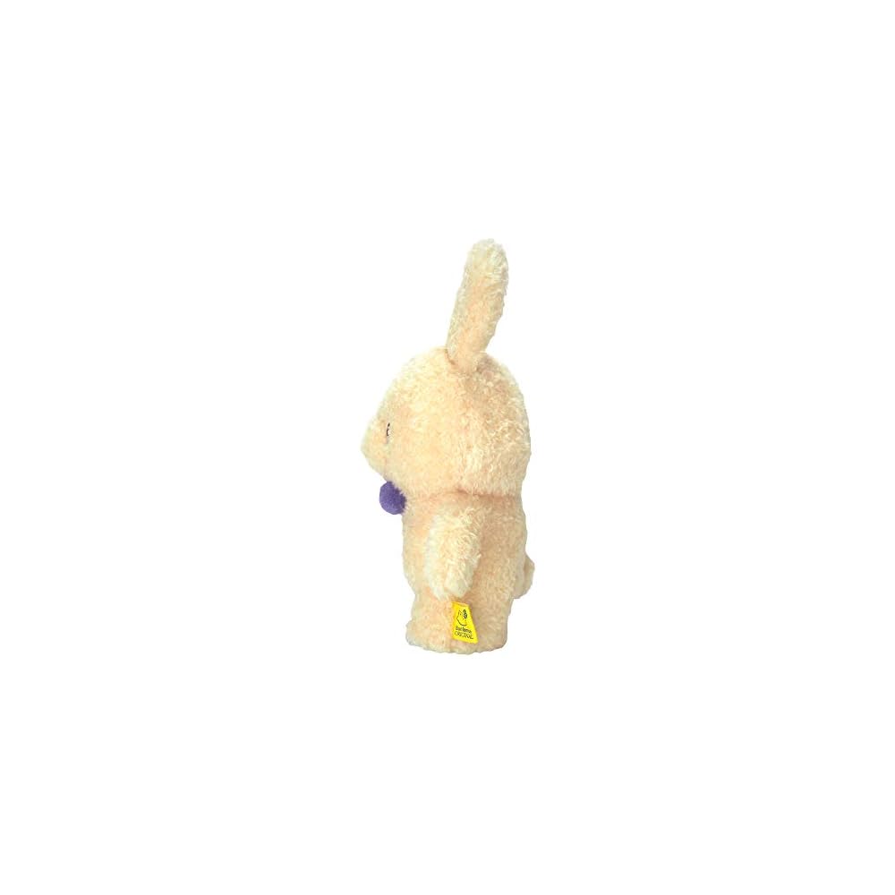 Sunlemon Fuwafuwa Tatton Rabbit Plush Toy Beige 11.3x7x16.9cm Soft Animal Stuffed Animal