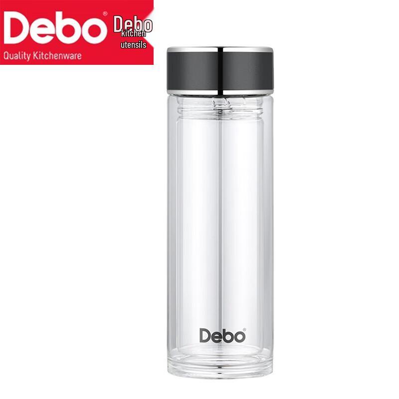 

Debo Double-Layer Heat-Resistant Glass Cup 400ml