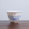 Portable Mutton-fat Jade White Porcelain Travel Tea Set