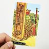 Tarot of New Vision 10.3*6cm, 78 Pcs Rider Tarot Cards In Russian Language