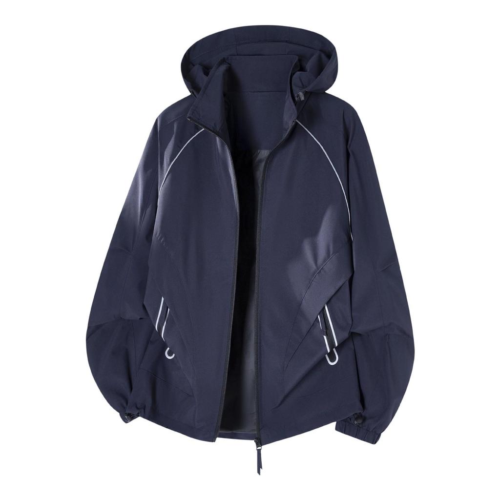 Trendy Men's Striped Windbreaker: Spring/Autumn Casual Sports Jacket for Youth