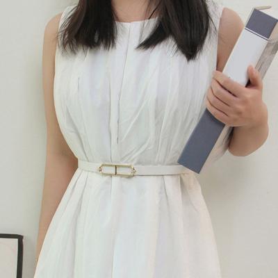 Yousheng Women Belt Multi Holes Design Adjustable Length Imitation Leather Belt Dress Shirt Jeans Waistband Fashion Accessories