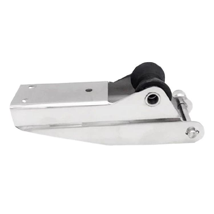 Boat Roller Bracket Marine Accessories with Quick Release Pin Stainless Rollers Fixed Holder Bracket