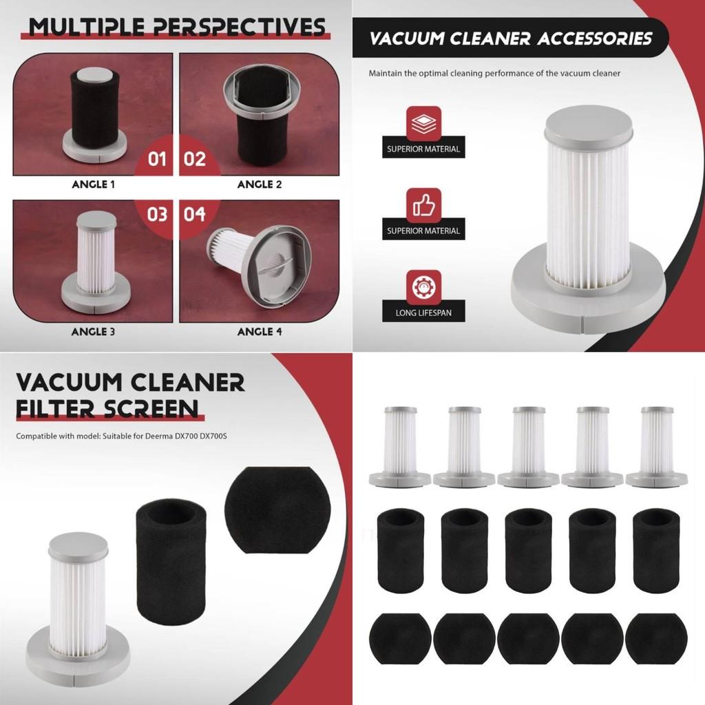 Dx700d Deerma For Dx700s Vacuum Cleaner Washable Filter Element And Set Sponge