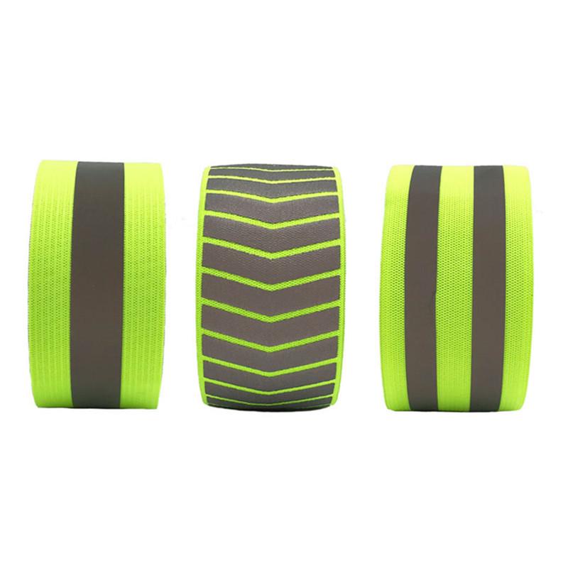 Reflexní bezpečnostní náramek na zápěstí pro cyklistiku a noční běh