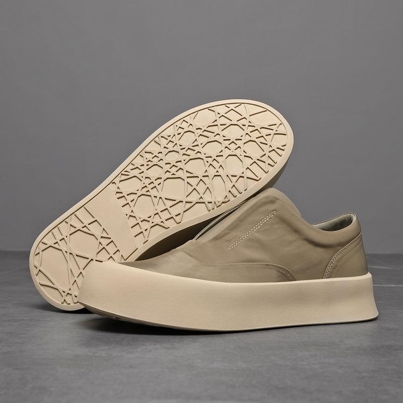 New summer breathable cloth shoes canvas shoes board shoes casual shoes platform 38 коричневый