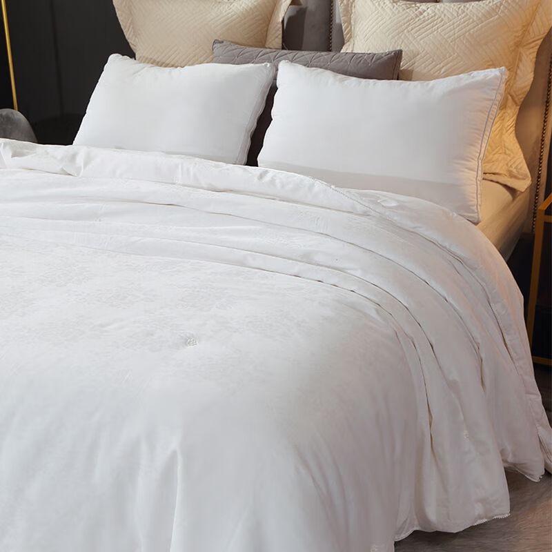 Plover Cotton Jacquard Mulberry Silk Summer Quilt