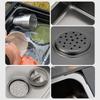 Dishwashing Sink Stainless Steels Wash Basin Picnics Wash Hand Washing Tank Outdoor Camping Kitchen Supply Easy To Use