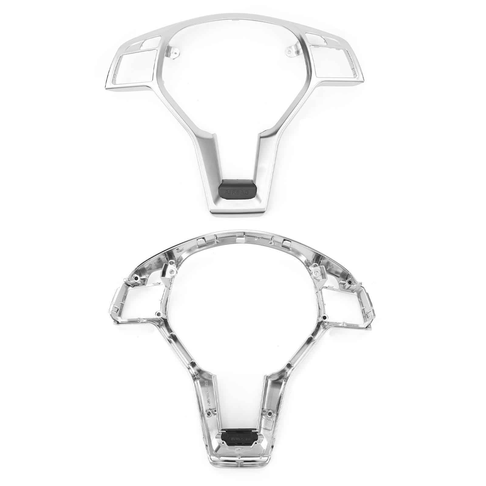 Steering Wheel Trim Cover 0994640013 Wheel Decoration Panel Decal Sticker Replacement for   C‑CLASS E‑CLASS