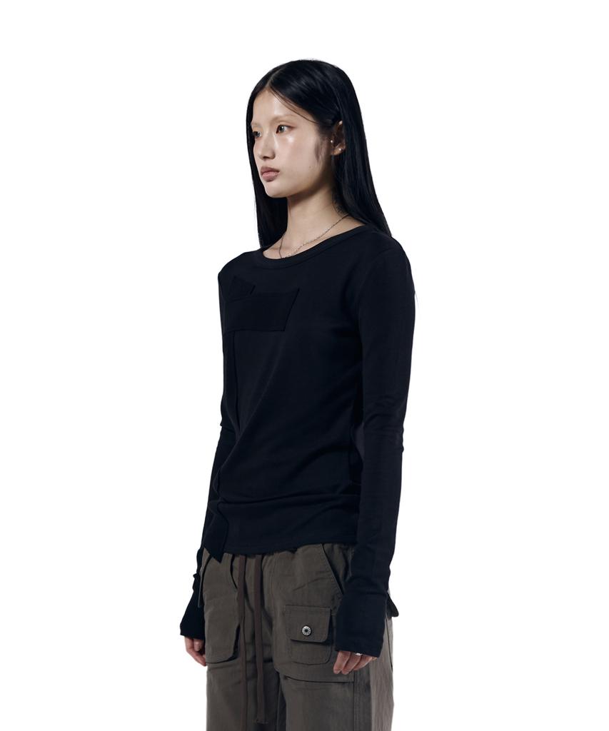 AAKAM Cross Patch Long Sleeve (Black)