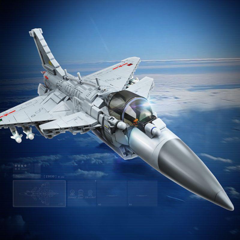 

Wonderful Building Blocks Keeppley23030 J-10C-Fighter Model Big Country Heavy Aircraft Toy Gift 23030 J-10C-Fighter