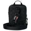 Gucci Tonal logo, red and green webbing details, nylon chest bag, mini, men's black