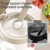 Transparent Seasoning and Spices Jar for Cooking Multipurpose Kitchen Condiment Bottle with Spoon and Lid