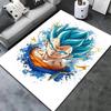Son Goku Carpet Rug For Living Room Bedroom Home Sofa Decoration Kids Play Nonslip Floor Mat