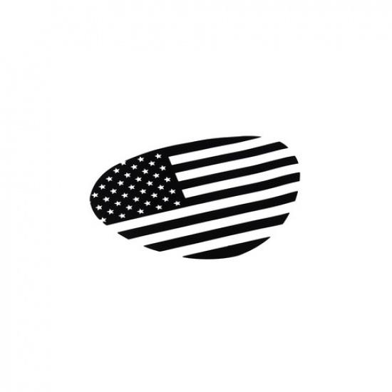 USA Flag Gas Tank Fuel Cap Cover Pad Sticker For Toyota 86/ Subaru BRZ -23