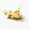 Bohemia Brides Wedding Flower Hair Comb Hairpin Bridesmaid Headdress Hair Combs Hair Accessories For Women Girls Floral Hairpins