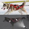 Pet Sledge Harness for Small Large Dogs Reflective Dog Harness Vest Weight Pulling Sledding Harnesses Mushing X Back Chest Strap