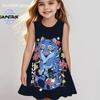Casual Loose Children's Clothing Fashion Printing Simple Dresses Girls