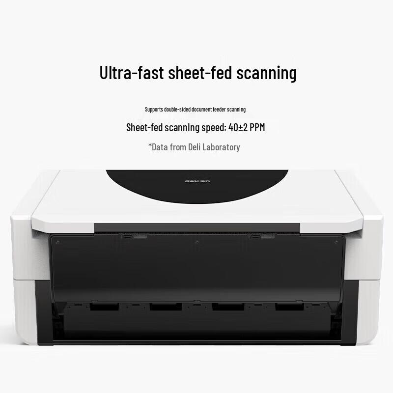 Deli DS401SF A4 Color Document Scanner CN Plug (adapter Included)
