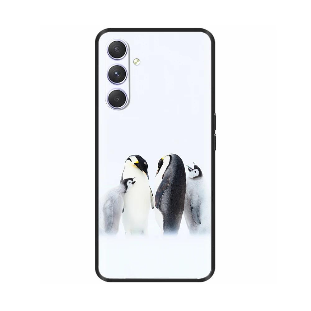For Samsung Galaxy A34 Case 5G SM-A346B Soft Silicone TPU Phone Case For Samsung A54 5G Back Cover GalaxyA54 A 54 Bumper Para
