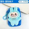 Cute Plush Labubu Coin Purse Pendant Labubu Earphones School Bag Pendant Gift
