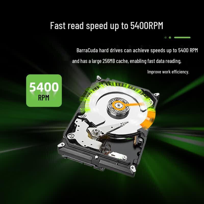Seagate BarraCuda 6TB 3.5-inch SATA Desktop Hard Drive