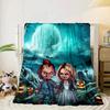 Chucky's Halloween Horror Blanket Flannel Blanket for bed, sofa, Camping, Hiking, Picnic Essentials, gift for family Fan gifts