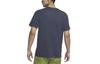 Nike Dri Fit T Shirts Men's Obsidian Color Crew Neck Moderate Straight Fit CZ8181-451