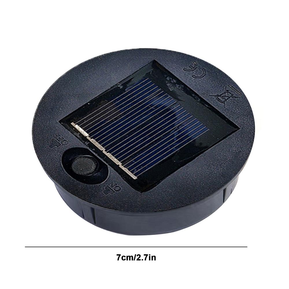 10CM/7CM Solar Light Replacement Top Waterproof LED Solar Panel Lantern Lid Light Solar Lantern Top LED Solar Light Accessories