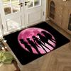 Cartoon Anime Girl Sailors Moons Floor Mat Soft Thickened Absorbent Non-Slip Bedroom Living Room Door Mat Home Flannel Rugs