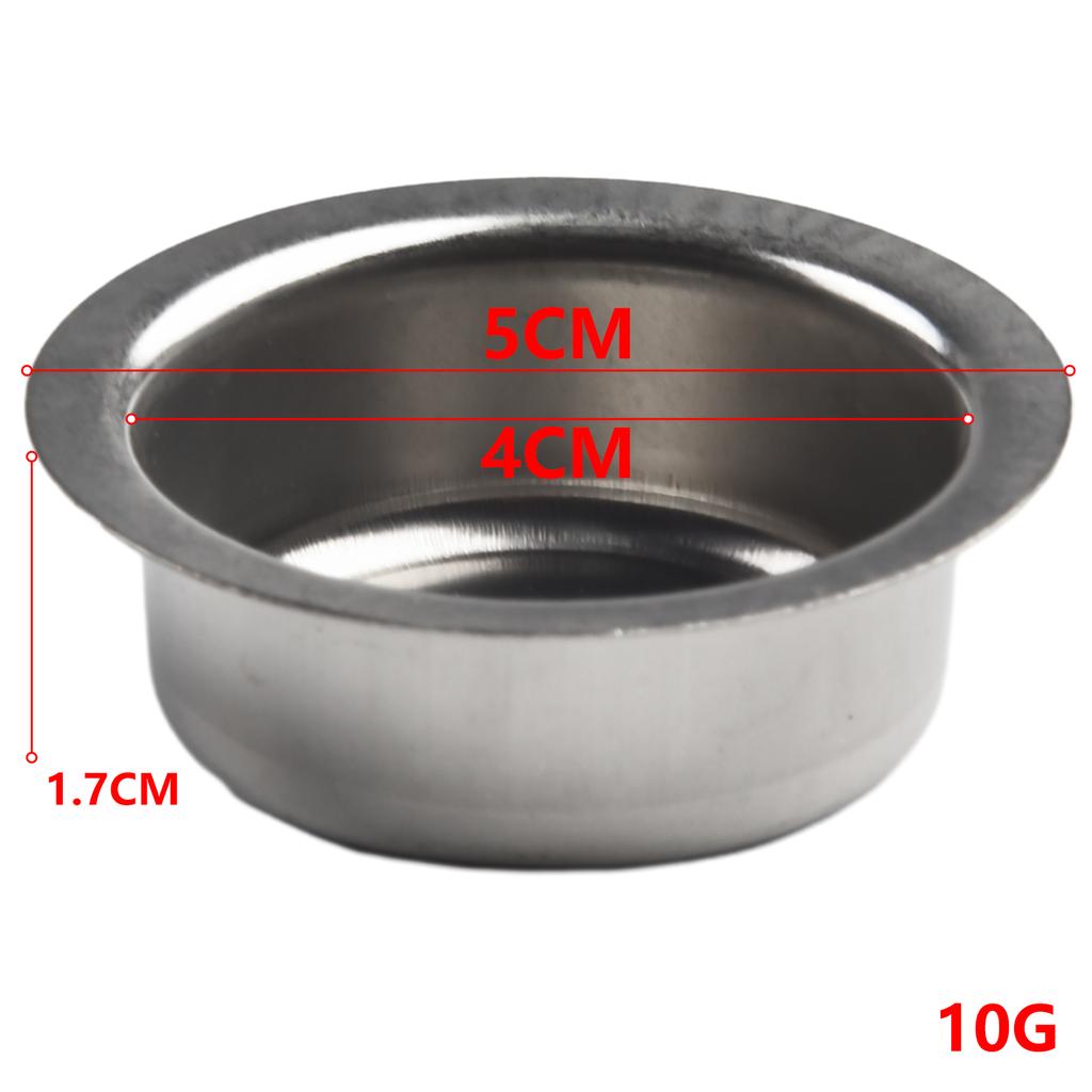 High Quality Candle Cups Accessories For Glass Candles True Color 5*5*1.7cm Hardware Home Metal Specifications