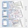 Expandable Sticky Notes Notebook with Adhesive Lined Pages for Students