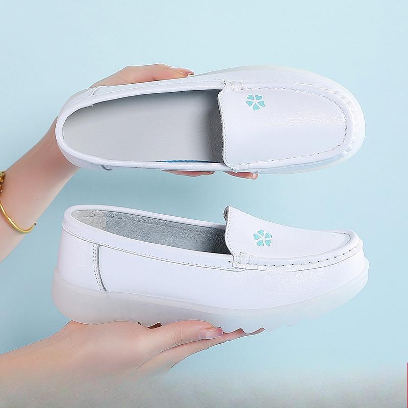 Women's Shoes with Soft Soles Breathable, Flat Bottoms Anti-slip and Wear-resistant and One-foot Pedals