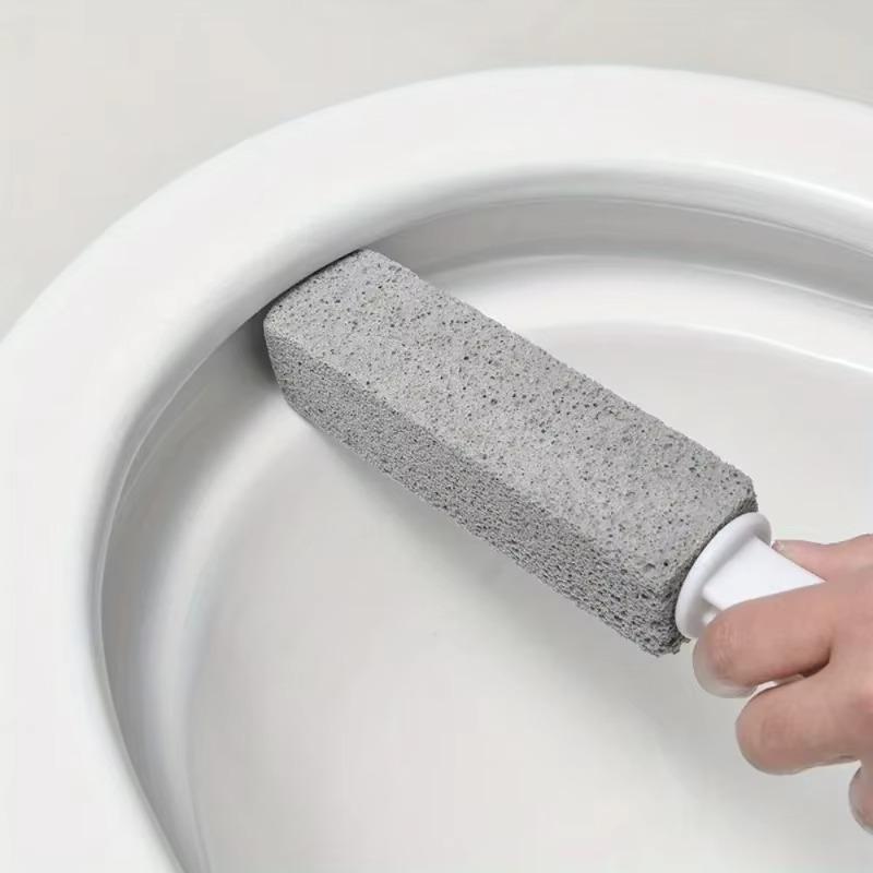 Long Handle Pumice Stone Toilet Brush Cleaning Brush No Dead Angle Brush Toilet Seat Strong Descaling Urine Stains Wash Toilet