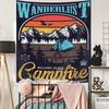 Teenagers Outdoor Tapestry Camping Signs Tapestry Vintage Party Living Room Room Decoration