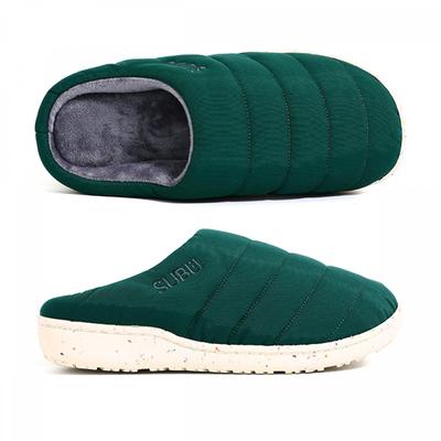 Subu Subu Re  gReen  Sr 04  Recycelte Daunen Gebürstete Gepolsterte Hausschuhe