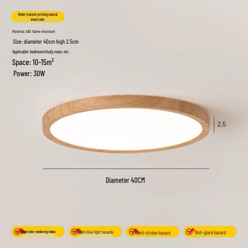 Nowoczesna LED-owa Lampa Sufitowa Pełne Spektrum