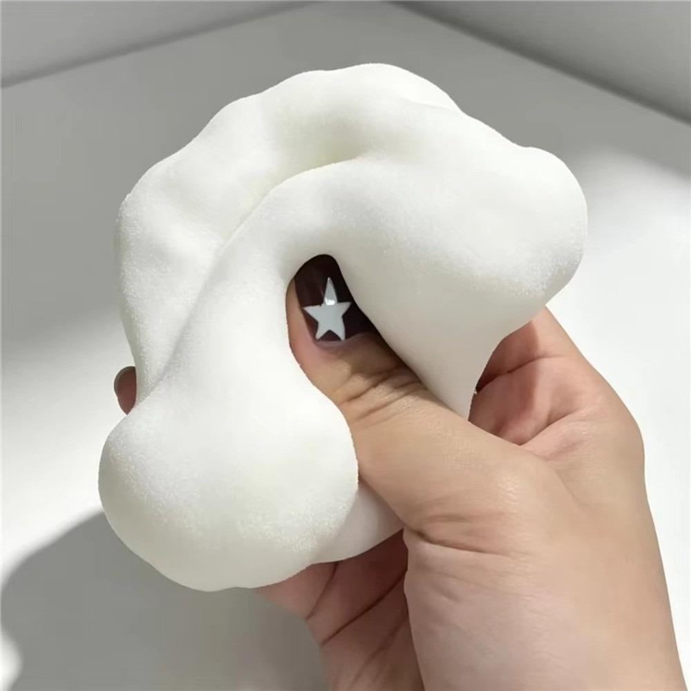 Slow Rising Crunchy Soap Ball Realistic Soap Soap Squishy Toy Funny Soap Squeeze Ball Office