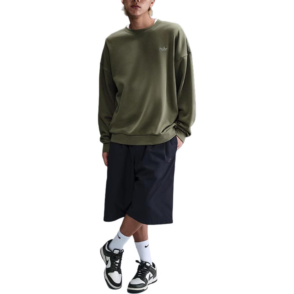 Nike Sweatshirt Men's Medium Olive IB8360-222-