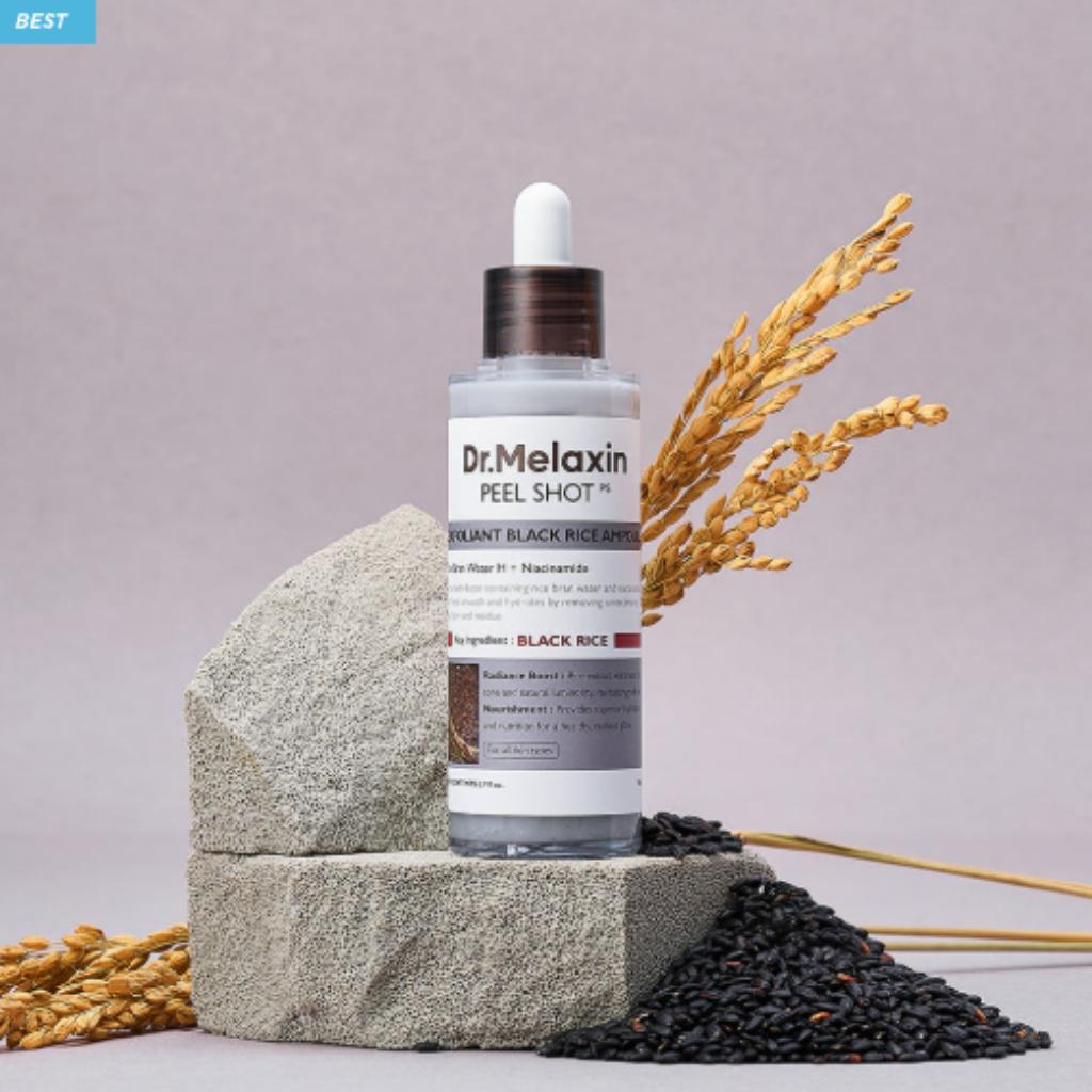 Dr.Melaxin Peel Shot Exfoliating Rice Ampoule (80ml)