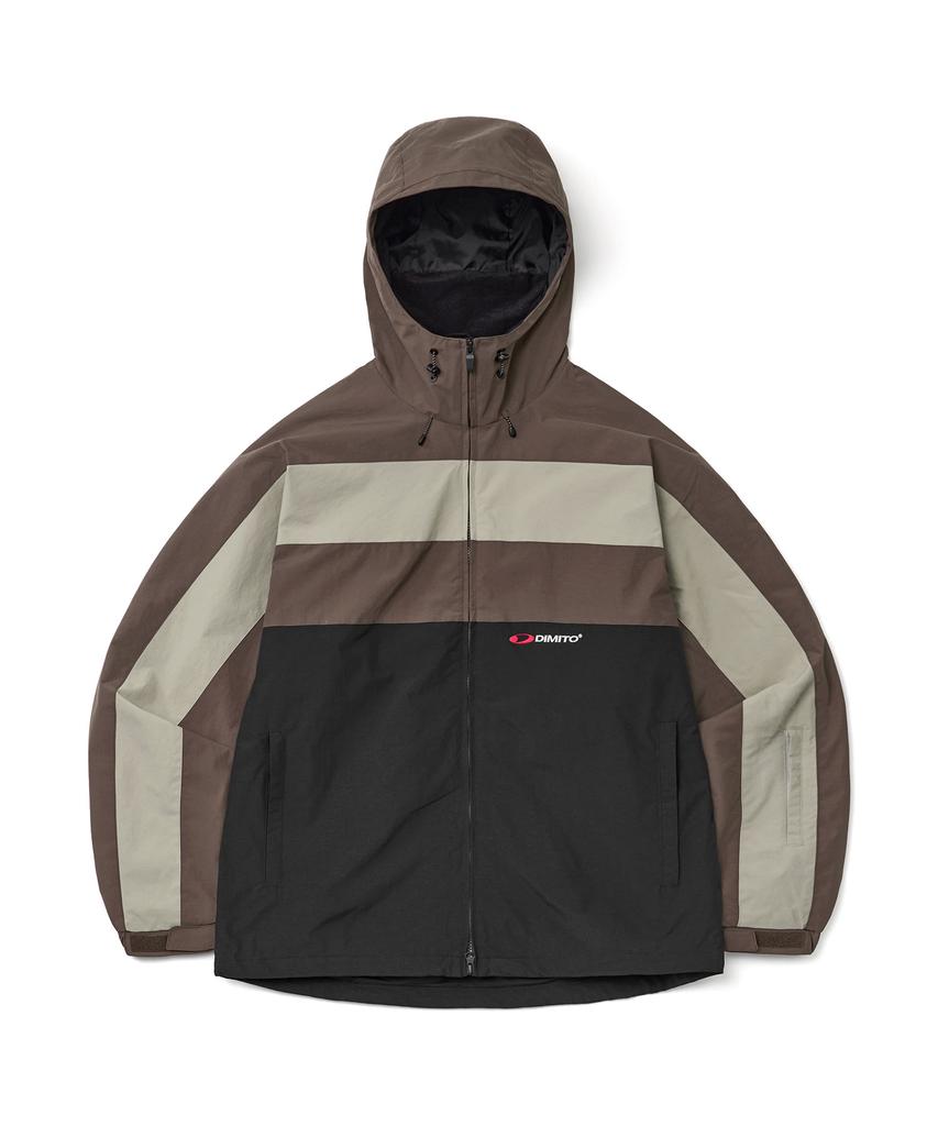 DIMITO Line Block Jacket Black