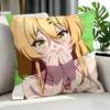 Anime Banished From The Hero'S Party Season 2 Cushion Cover Cushion Cover Set 4Pcs 50X50 45X45 40X40 Pillowcase Decorative Sofa