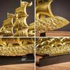 Smooth Sailing Ornament for Home: Wine Cabinet, Entrance, or TV Cabinet Decor