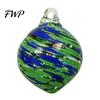 Colorful Holiday Tree Decorations Hand Blown Glass Ball Ornament, Christmas Hanging Decoration Decorative Spheres for Tree, Window, Patio, Garden,