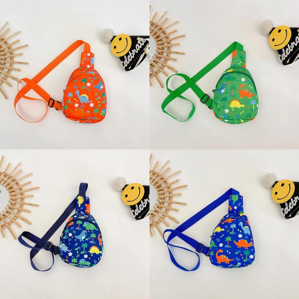 Dinosaur Kids Cartoon Single Shoulder Crossbody Chest Bag Kids Gift Fashion
