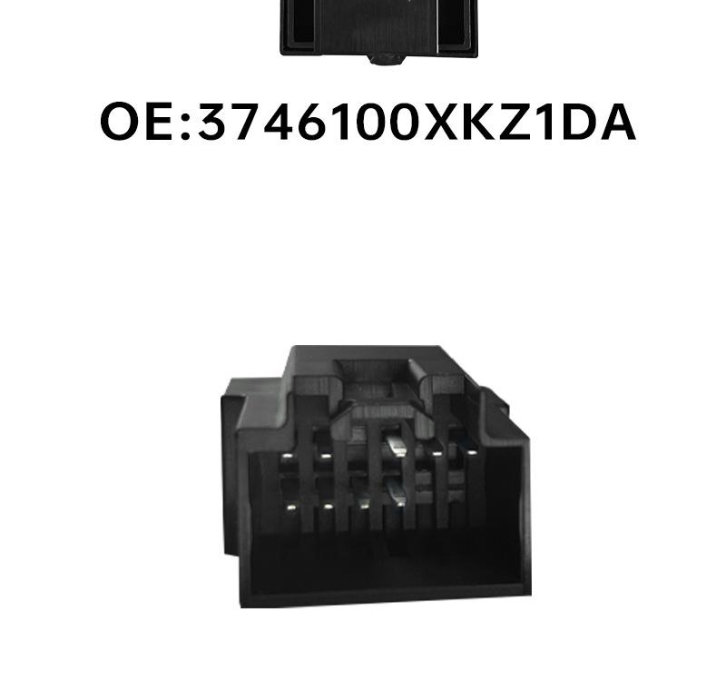 3746500XKZ1DA fits the high-end Chitu model's driver-side window regulator switch, excluding silver trim.