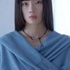 Kitschic Clamshell Metal necklace_Navy